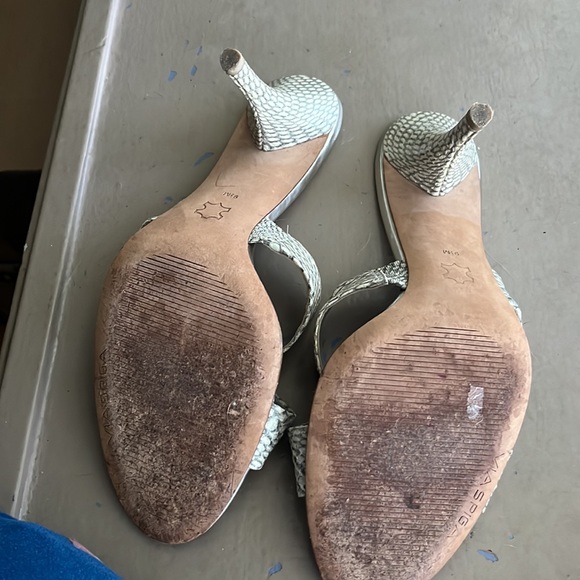 Via Spiga bare back sandal. 9.5  Snakeskin print. - Picture 6 of 6